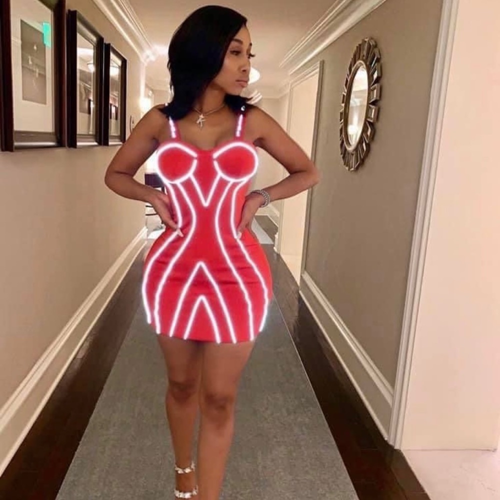 Red X-Ray Dress